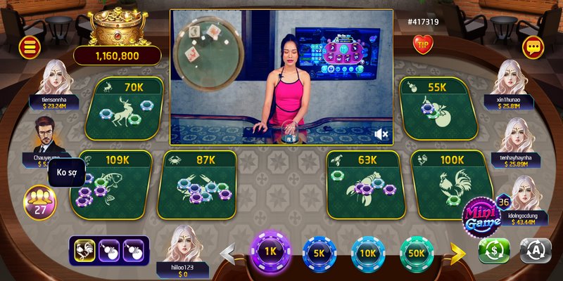 Bầu cua livestream Rikvip: Game cá cược hàng đầu 2026 3 Điểm nổi bật tại trò chơi Bầu cua livestream Rikvip