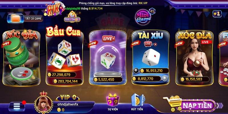 Bầu cua livestream Rikvip: Game cá cược hàng đầu 2026 2 Giới thiệu về Bầu cua livestream Rikvip