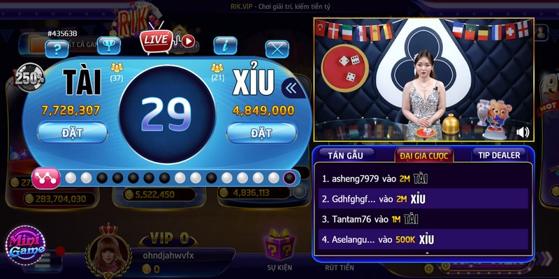 Tài xỉu livestream Rikvip: Siêu phẩm game đổi thưởng 2026 6 Hãy đến với cổng game để nhận được những phần quà có giá trị