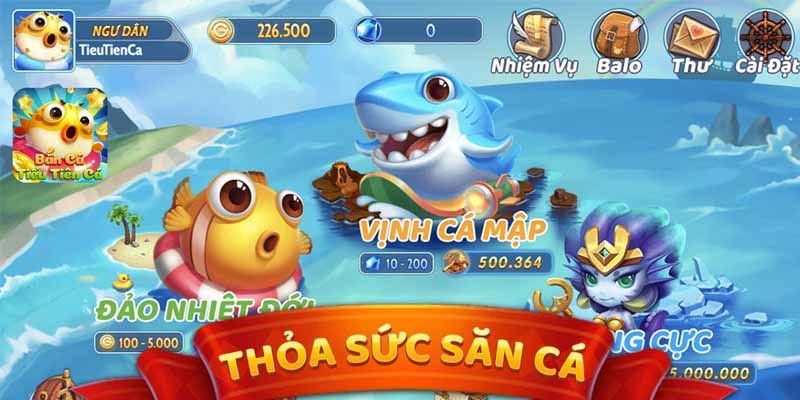 Bắn cá Tiểu tiên cá Rikvip: Game đổi thưởng hot 2026 5 Bắn cá Tiểu Tiên Nữ đang là tựa game hot trên thị trường hiện nay